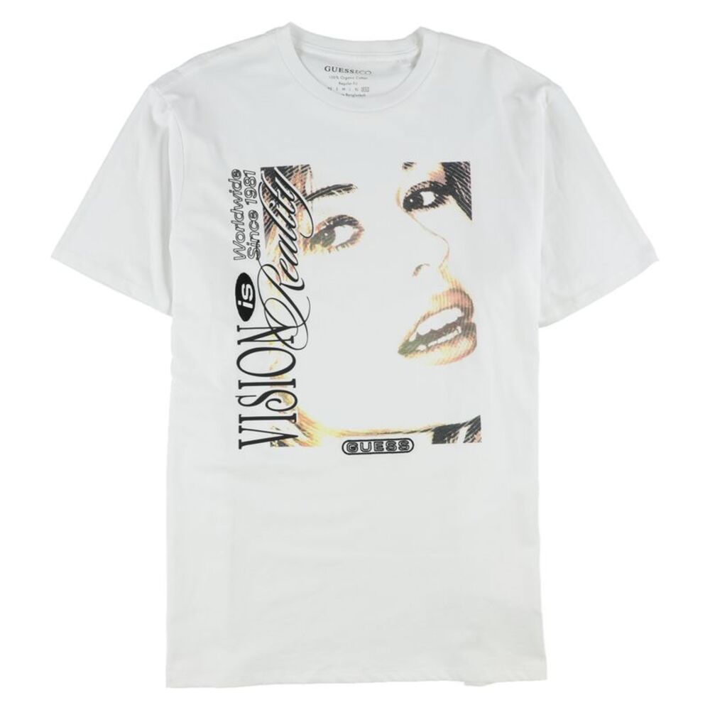 GUESS Mens Vision Is Reality Graphic T-Shirt, NWT